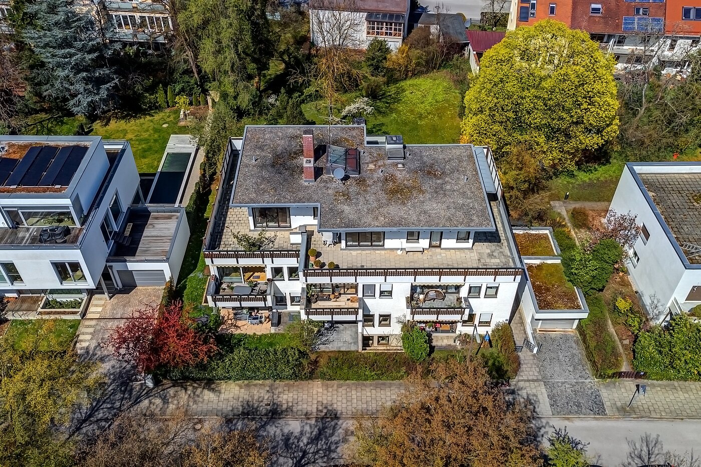 Плосък с 2.5 Стаи | München-Obermenzing | 700191 | Luftaufnahme