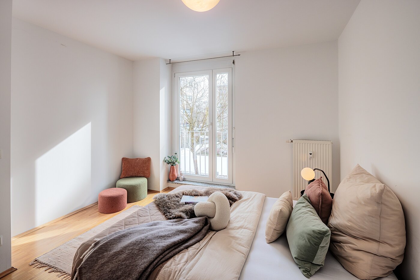 Lapos a  címen 2 Szobák | München-Bogenhausen | 70396 | Schlafzimmer