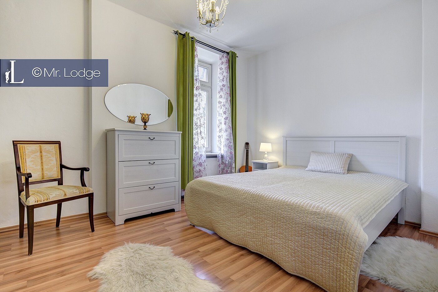 apartamento em prédio com 2 Zimmern | München-Schwabing | 1609ML_5 | Schlafzimmer