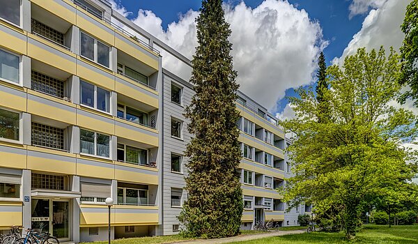 Terrassenwohnung з 3.5 Кімнати | München-Berg am Laim | 123456 | Gebäudeansicht