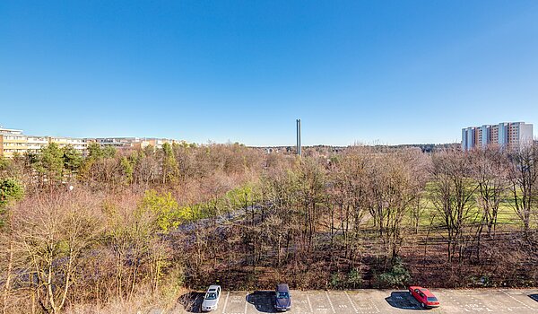 Apartment com 1 Quartos | 70308 | Blick vom Balkon