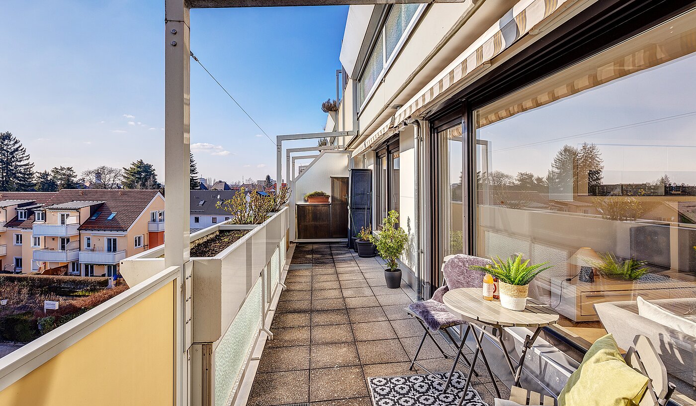 Плосък с 3 Стаи | Unterschleißheim | 70003 | ...und Balkon