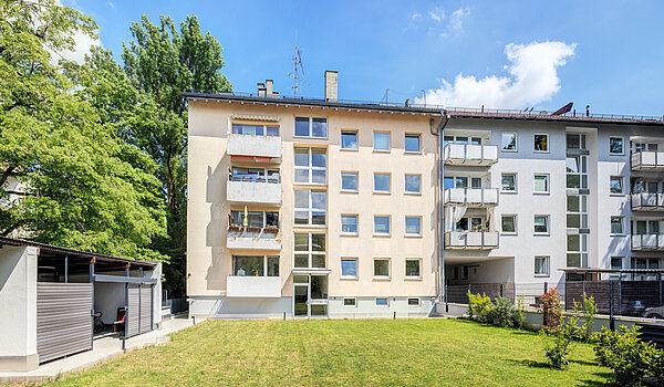 Płaski z 2 Pokoje | München-Sendling-Westpark | 70413 | Gartenansicht
