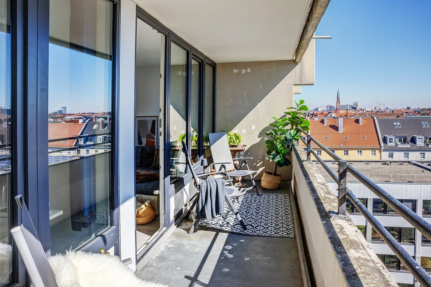 Плосък с 2 Стаи | München-Haidhausen | 70214 | Balkon