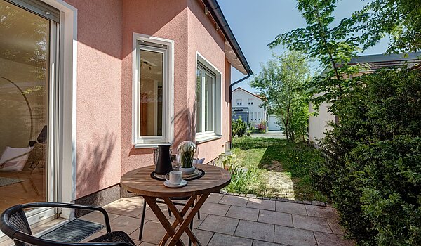Плоский з 5 Кімнати | München-Aubing | 1804ML3 | Gemütliche Terrasse