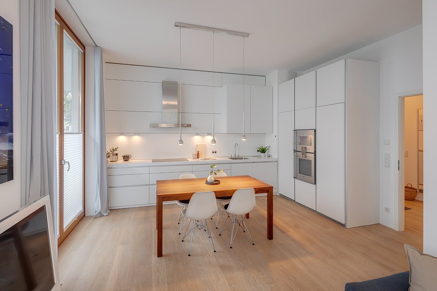 Asma kat ile 3 Odalar | München-Sendling | 2009ML8 | Blick auf den Essbereich...