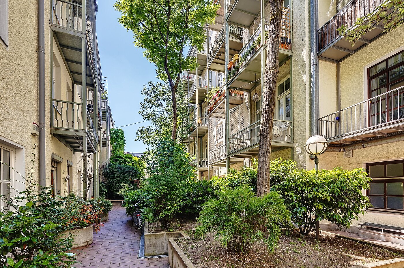 플랫 와 함께 2 객실 | München-Altstadt | 2106ML7 | ...grünen Innenhof