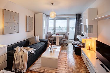 Forstenried: Mobilyalı 1 odalı daire