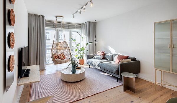 Lapos a  címen 2 Szobák | München-Isarvorstadt | 70459 | Heller Wohnraum