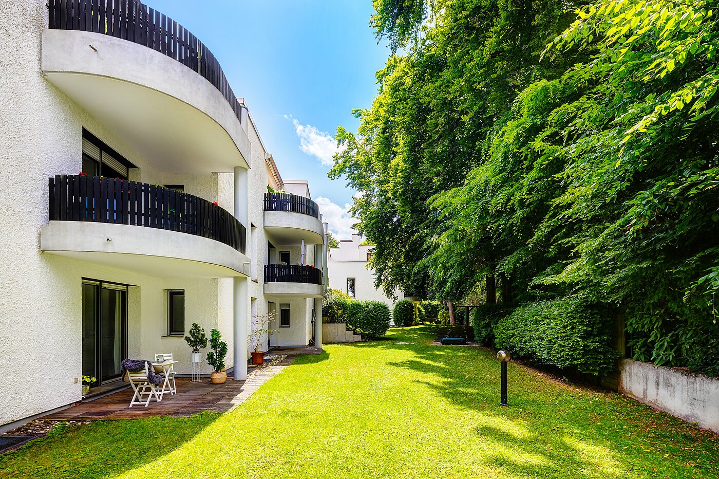 Földszinti lakás a  címen 2.5 Szobák | München-Harlaching | 70018 | Gemeinschaftsgarten