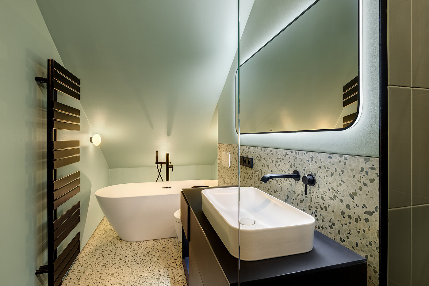 Penthouse με 3.5 Δωμάτια | München-Au | 702811 | Bad II