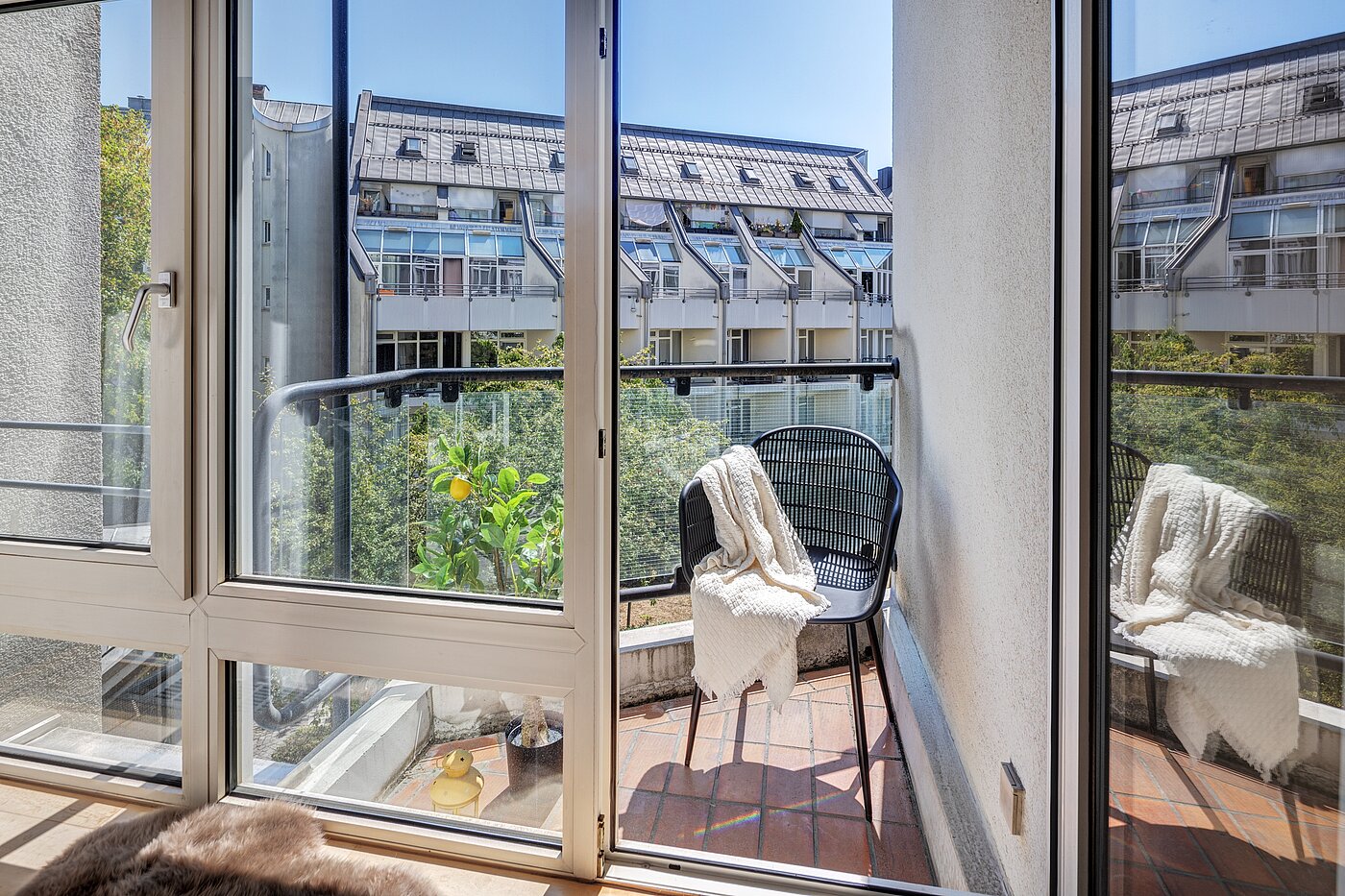 Ploché s 1.5 Izby | München-Maxvorstadt | 70480 | Balkon