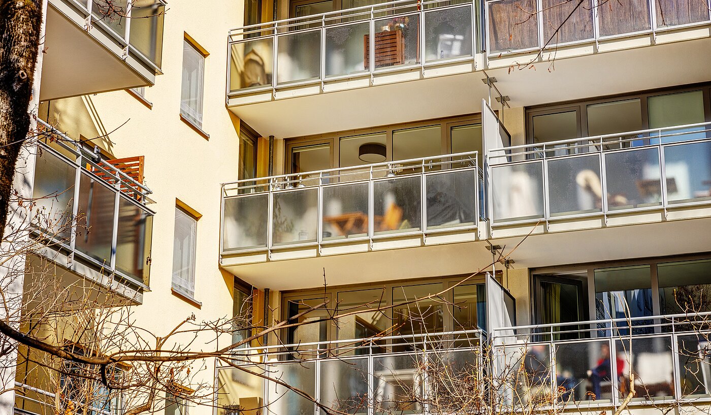 Płaski z 2 Pokoje | München-Maxvorstadt | 70001 | Ansicht Balkon