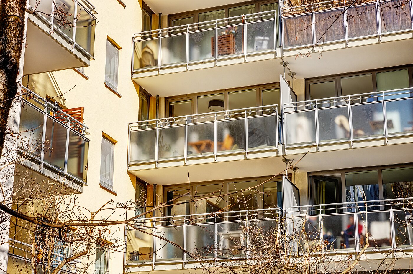 Ploché s 2 Pokoje | München-Maxvorstadt | 70001 | Ansicht Balkon