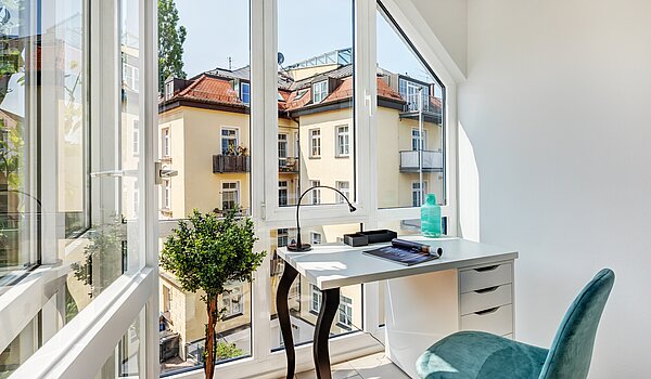 Lapos a  címen 2 Szobák | München-Schwabing | 70434 | ...Arbeitszimmer