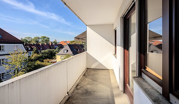 Apartment z 1 Pokój | München-Laim | 70503 | Balkon