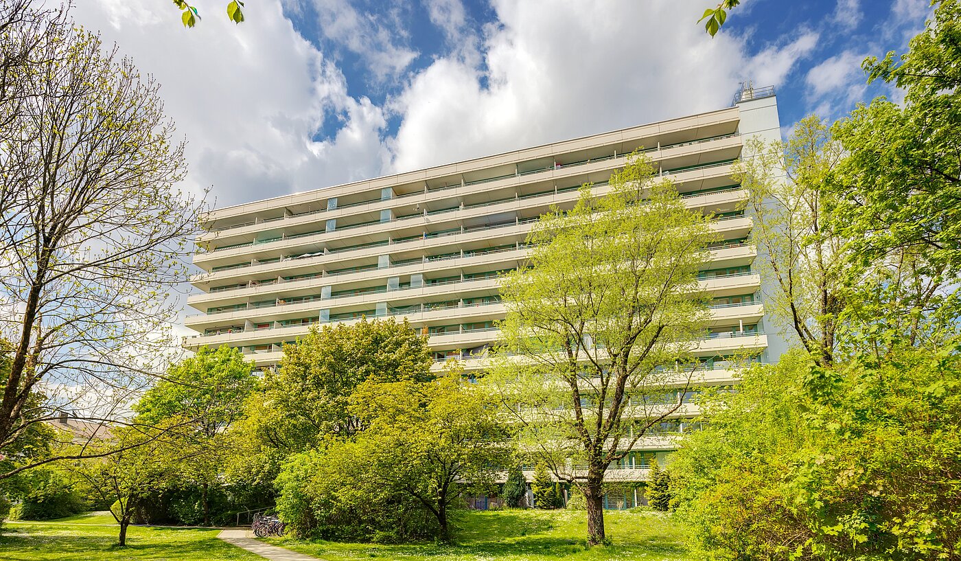 플랫 와 함께 2 객실 | München-Sendling-Westpark | 2204ML2 | Ansicht Fassade