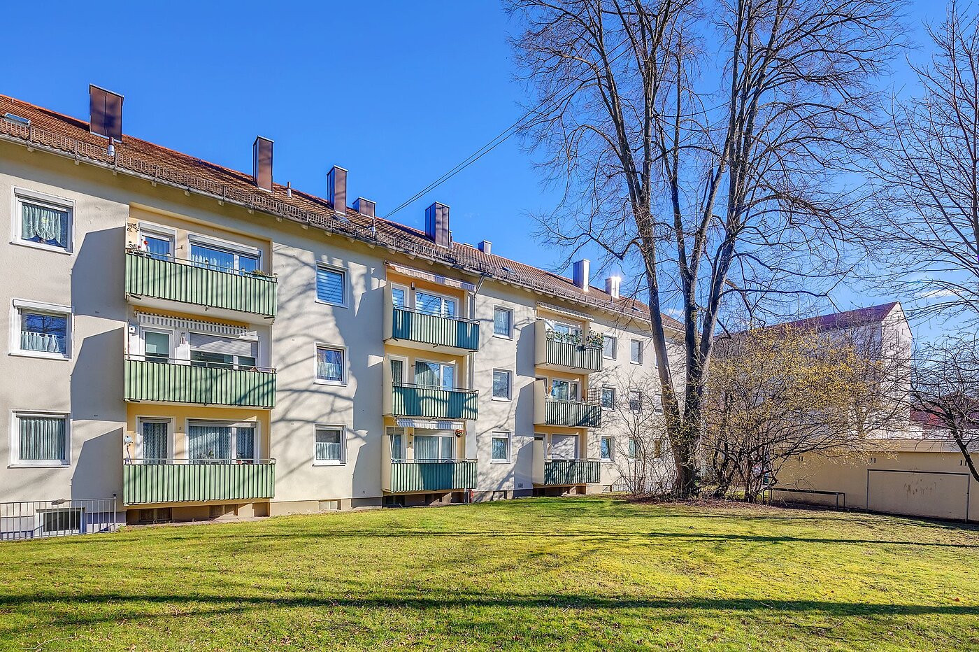 Plat cu 4 Camere | München-Berg am Laim | 2002ML3 | Rückansicht