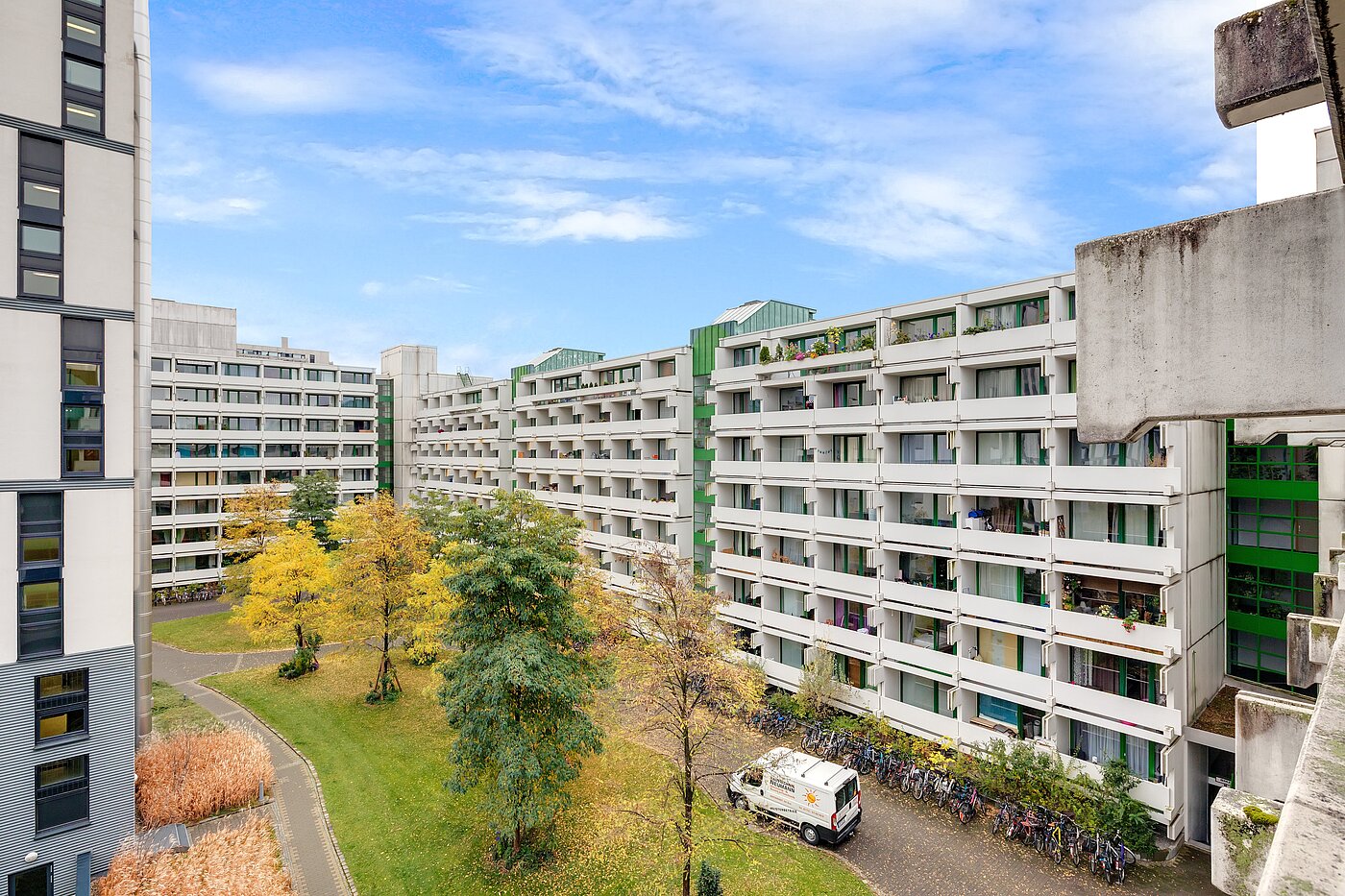 Płaski z 1 Pokój | München-Au | 2211ML1 | Blick in den Innenhof