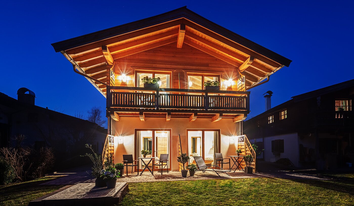 Düz ile 6 Odalar | 70095 | Das Landhaus am Abend