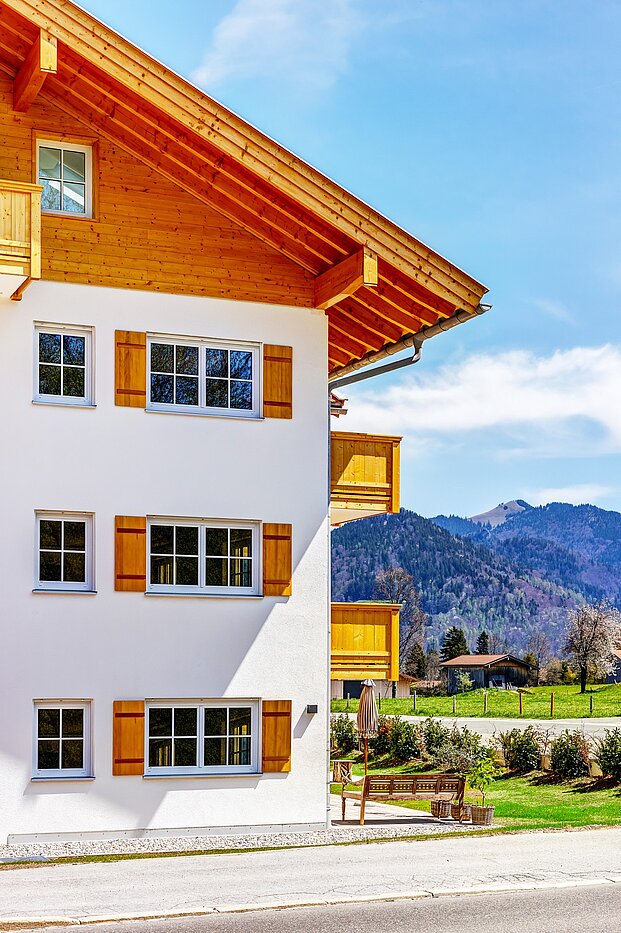 Апартамент на партерния етаж с 2 Стаи | Bad Wiessee | 700942 | Blick auf die Tegernseer Bergwelt