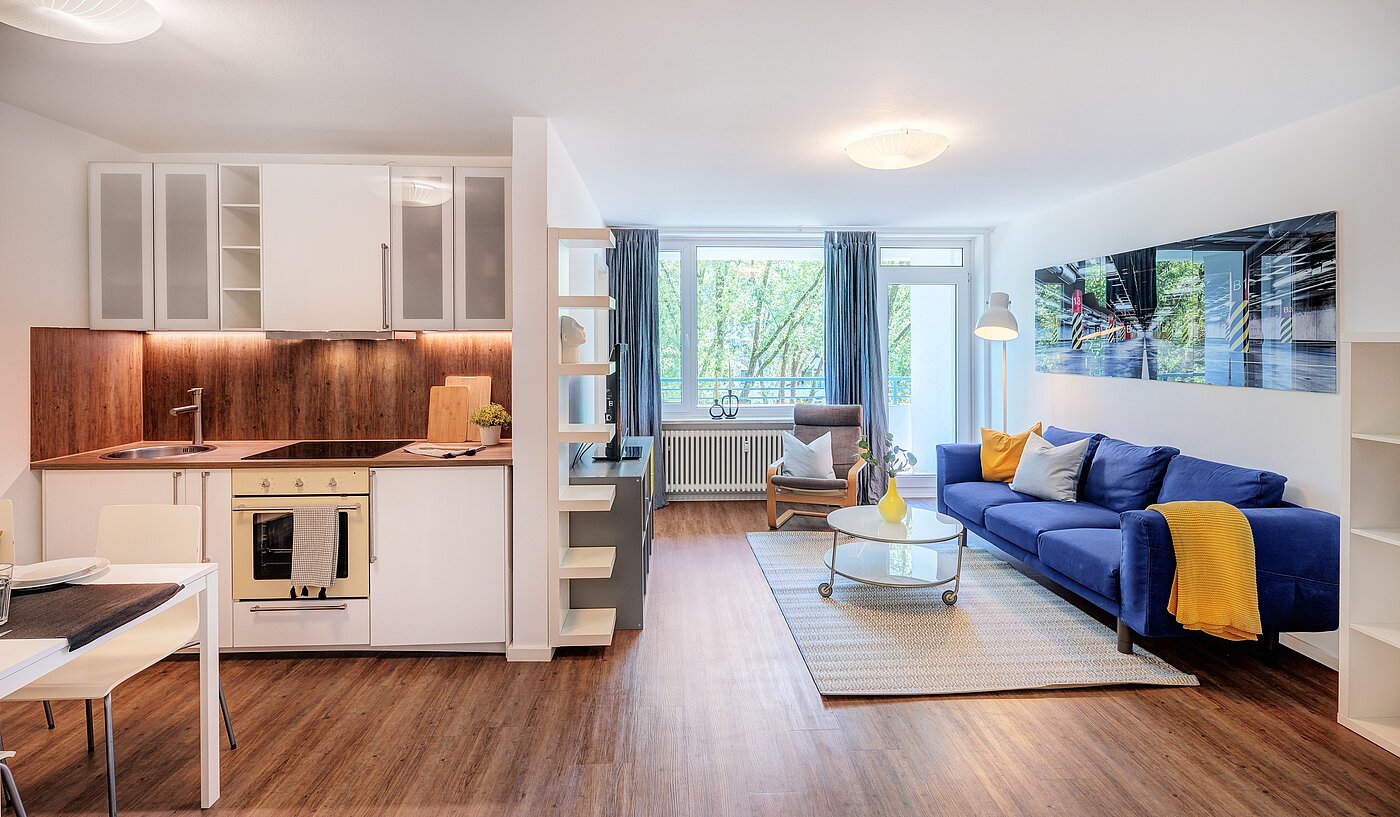 Düz ile 2 Odalar | München-Bogenhausen | 70142 | ...Wohnzimmer