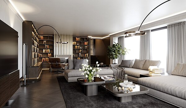 Особлива властивість з 15 Кімнати | Bad Wiessee | 701591 | Landhaus Wohnbereich