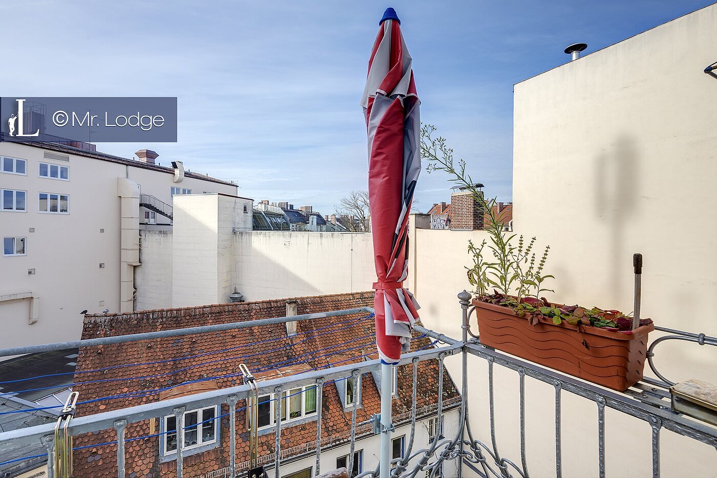 Plat met 2.5 Kamers | München-Haidhausen | 1710ML2 | Balkonaussicht