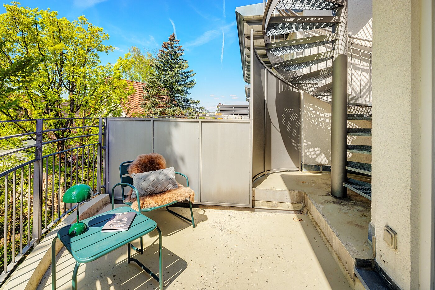 Επίπεδη με 2.5 Δωμάτια | München-Fasangarten | 702211 | ...Wendeltreppe zur...