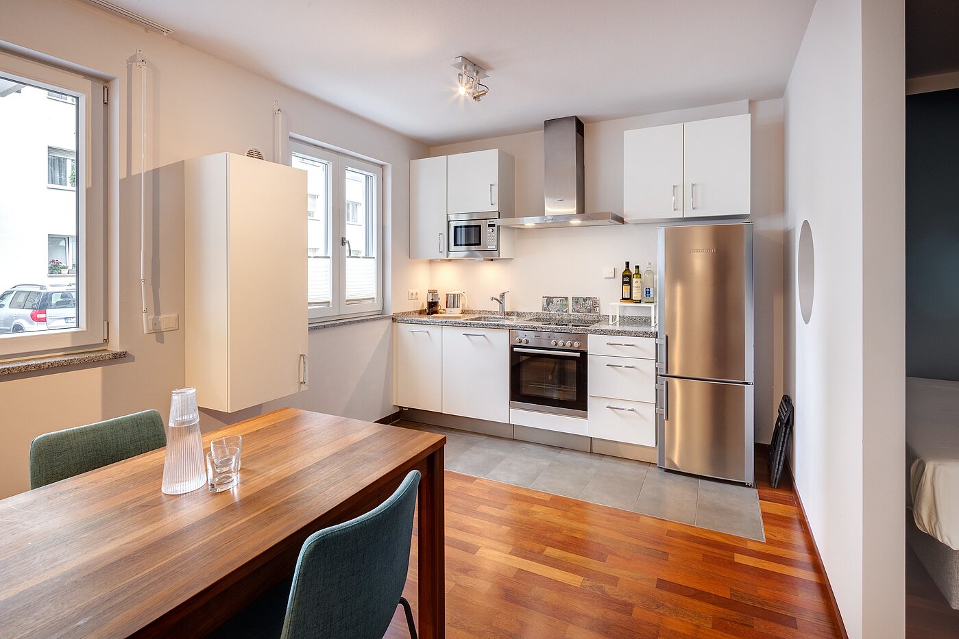Byt na prízemí s 1.5 Izby | München-Sendling | 702632 | ...Küchenzeile mit...
