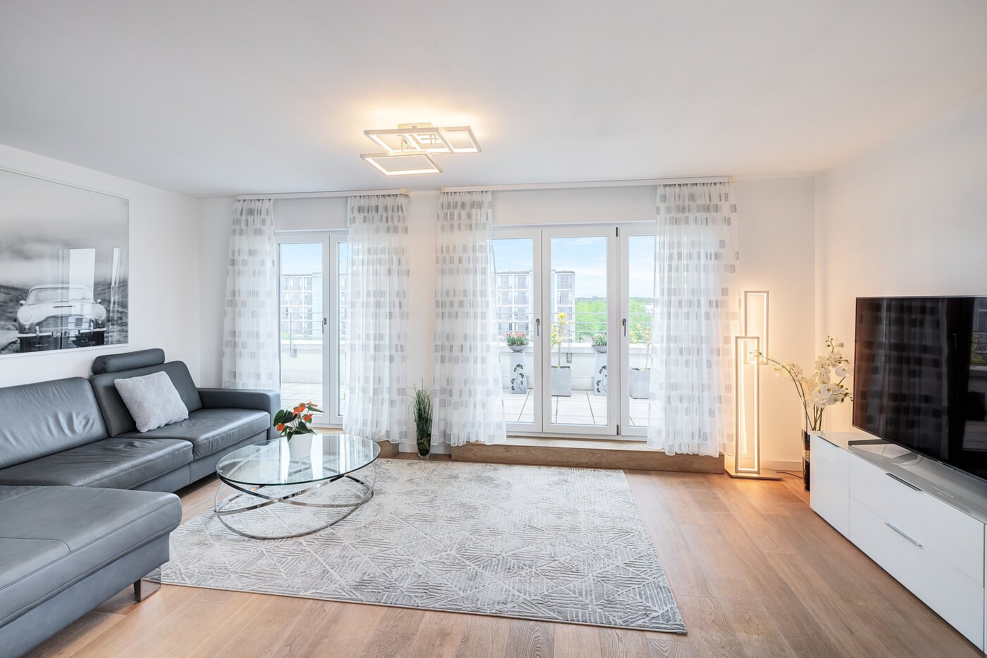 Penthouse з 3 Кімнати | München-Riem | 70468 | Stilvoll gestalteter Wohn- und...