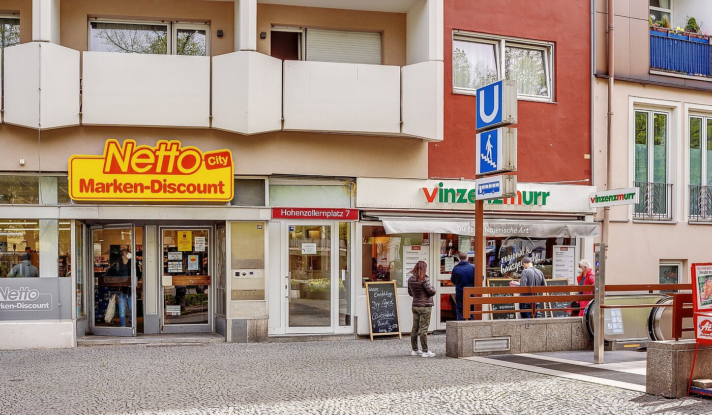 Platt med 1 Rum | München-Schwabing | 2105ML1 | Alles in der Nähe