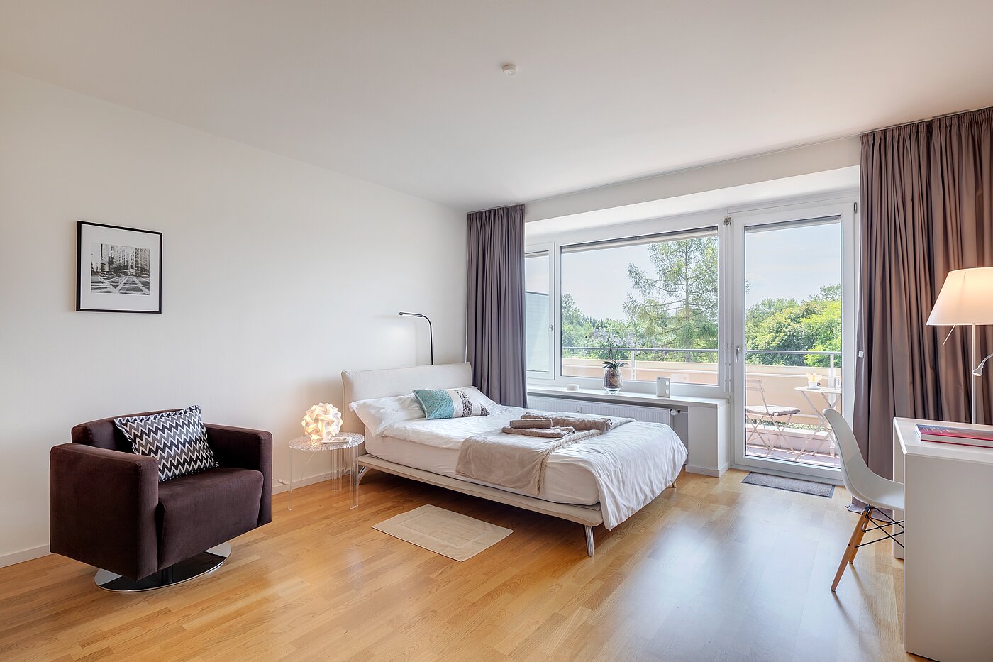 Apartment med 1 Rum | München-Solln | 70499 | Modernes Flair trifft...