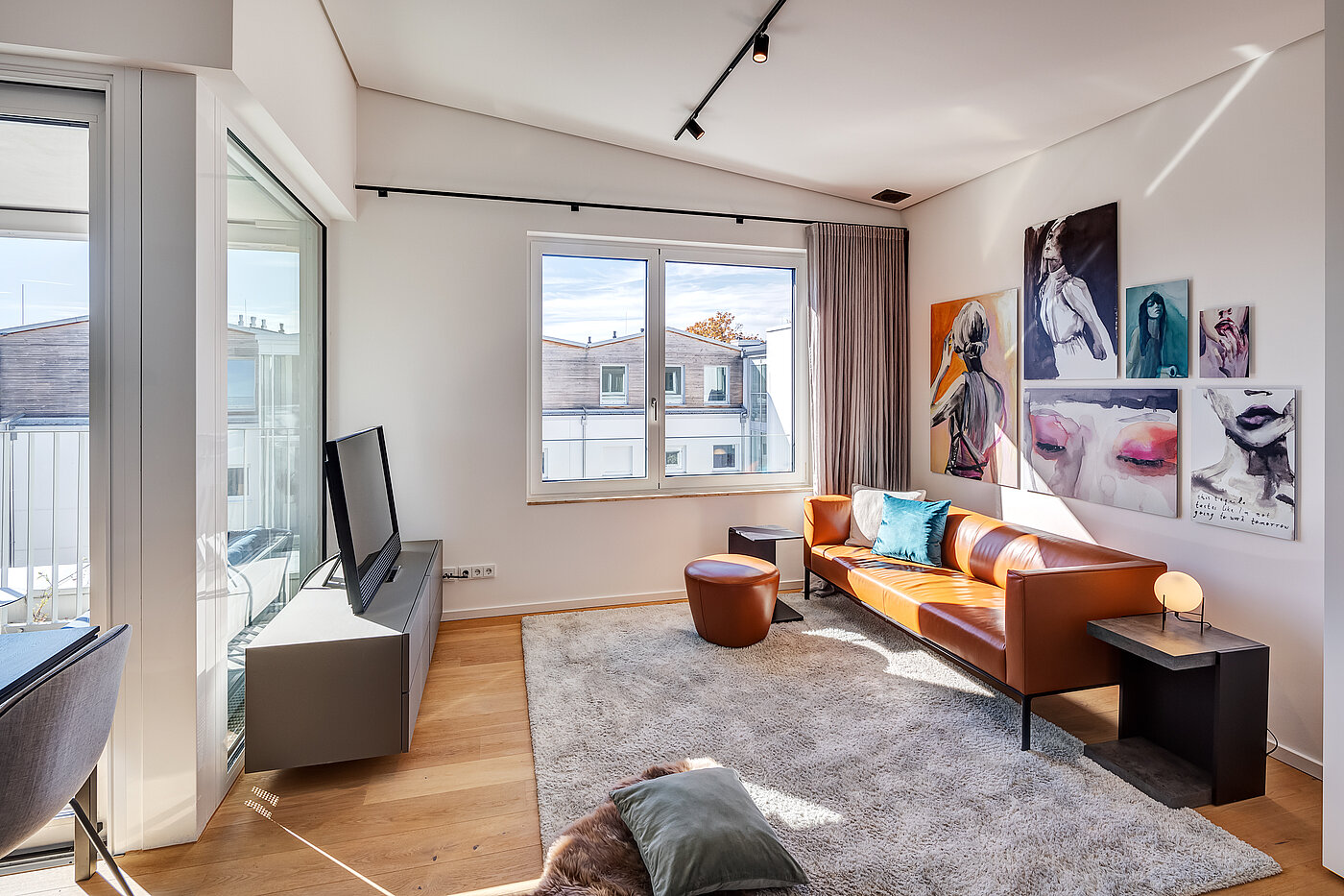 Penthouse 와 함께 2 객실 | München-Maxvorstadt | 70427 | ...Wohlfühlen!