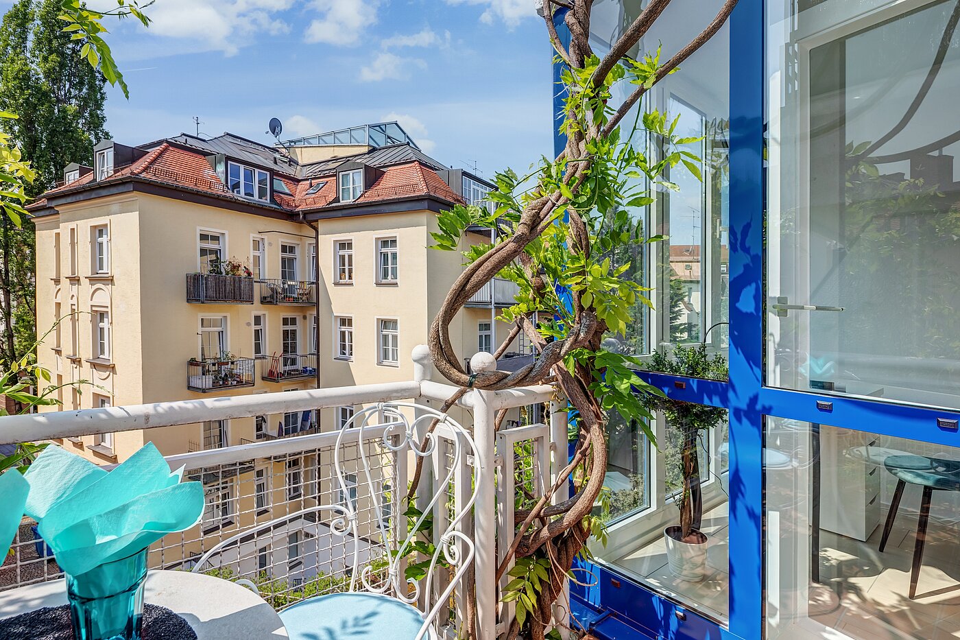 Flad med 2 Værelser | München-Schwabing | 70434 | Highlight - Balkon...
