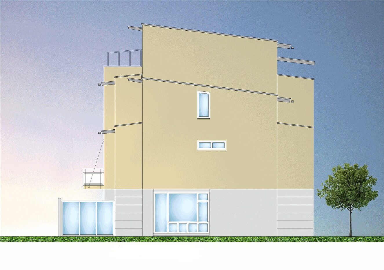 Mezonetno stanovanje s spletno stranjo . 4 Sobe | Olching | 1903ML1 | Ansicht - Süden