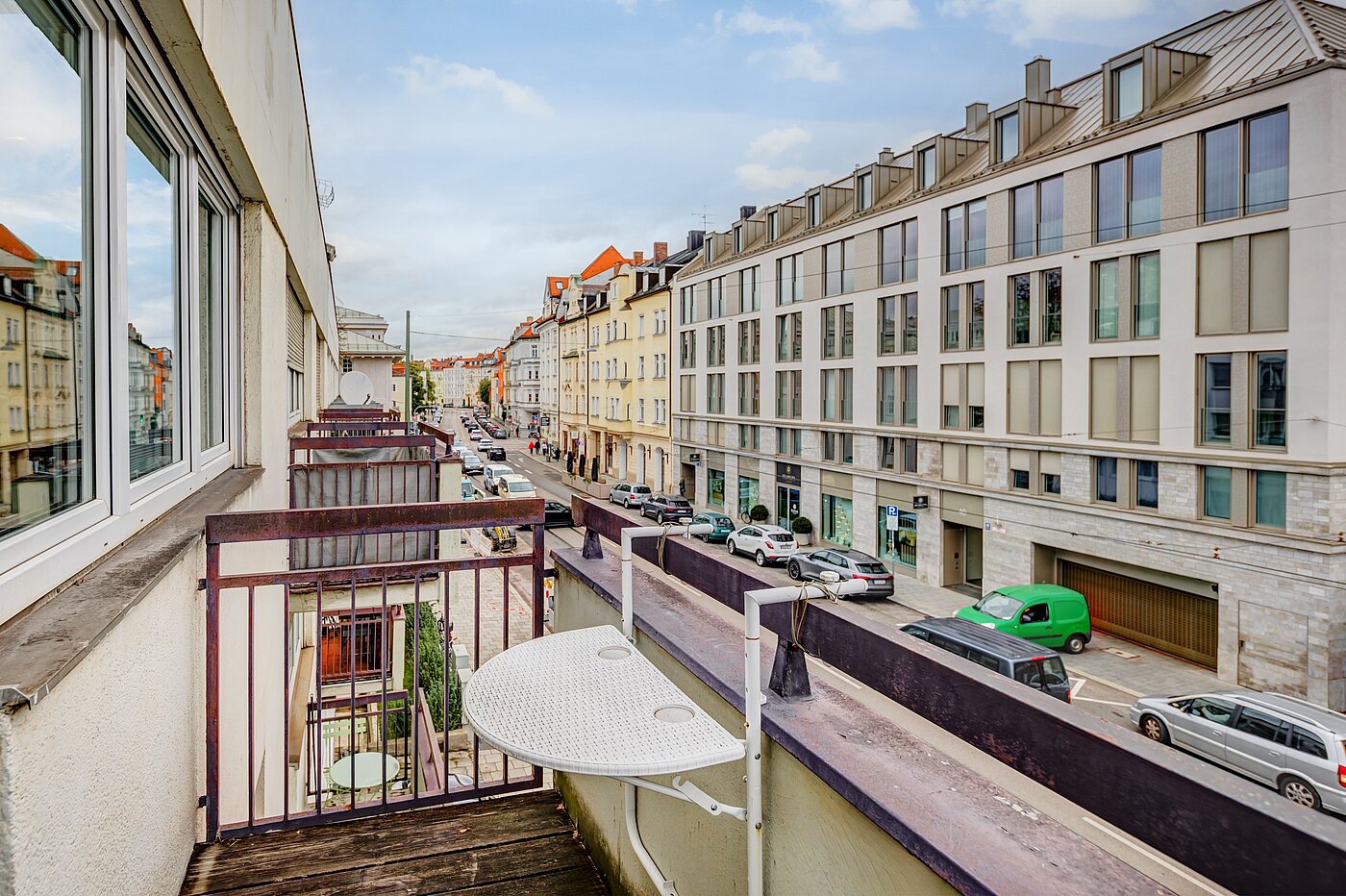 Apartment med 1 Værelse | München-Bogenhausen | 703041 | Balkon