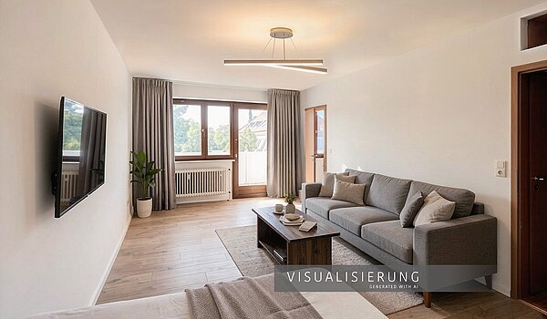 Apartment 와 함께 1 방 | München-Laim | 70503 | Visualisierung mit KI
