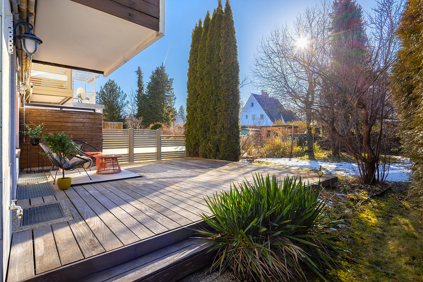 Narożny dom szeregowy z 5.5 Pokoje | München-Trudering | 702531 | ...Südterrasse