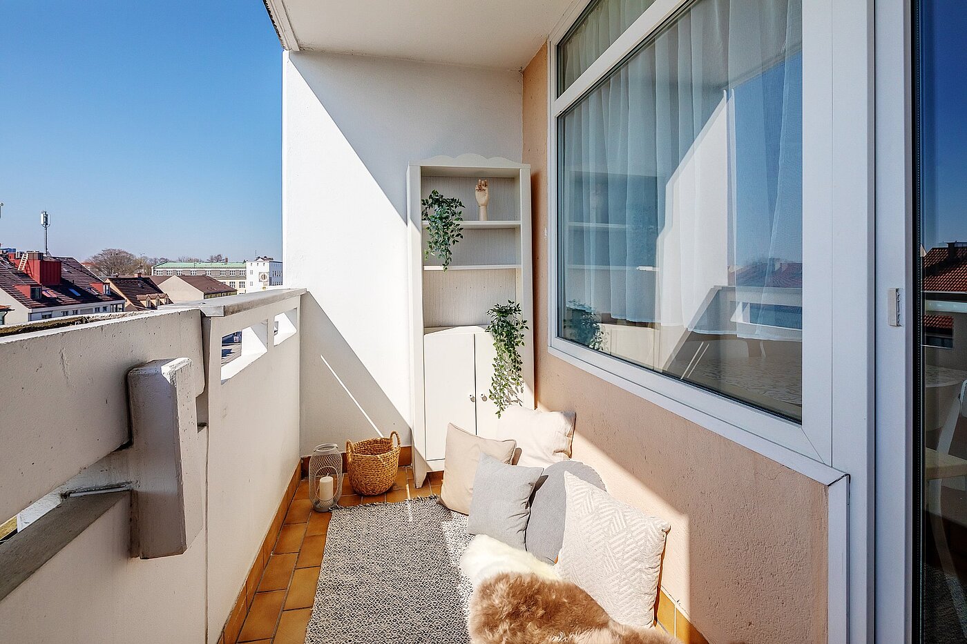 Επίπεδη με 1 Δωμάτιο | München-Berg am Laim | 2003ML15 | Süd-West-Loggia...