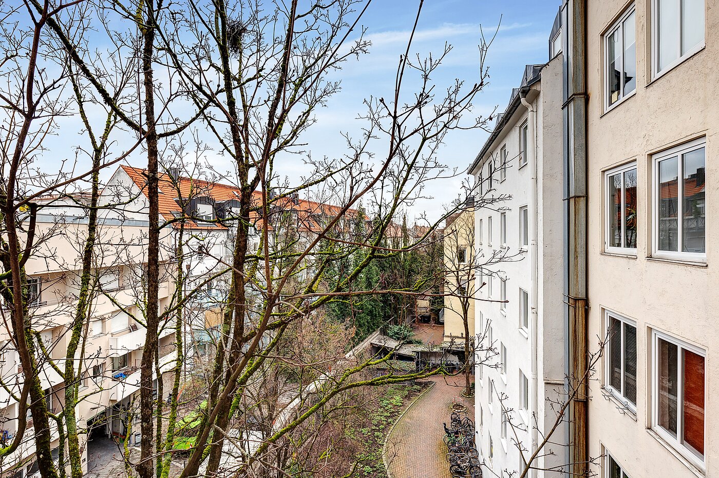Plat met 1 Kamer | München-Schwabing | 701051 | Ruhig zum Innenhof
