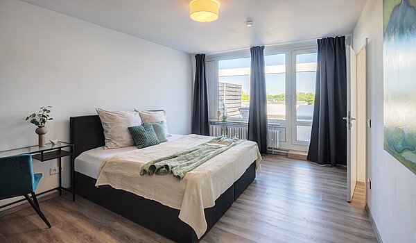 Terrassenwohnung з 3.5 Кімнати | München-Berg am Laim | 123456 | Schlafzimmer I