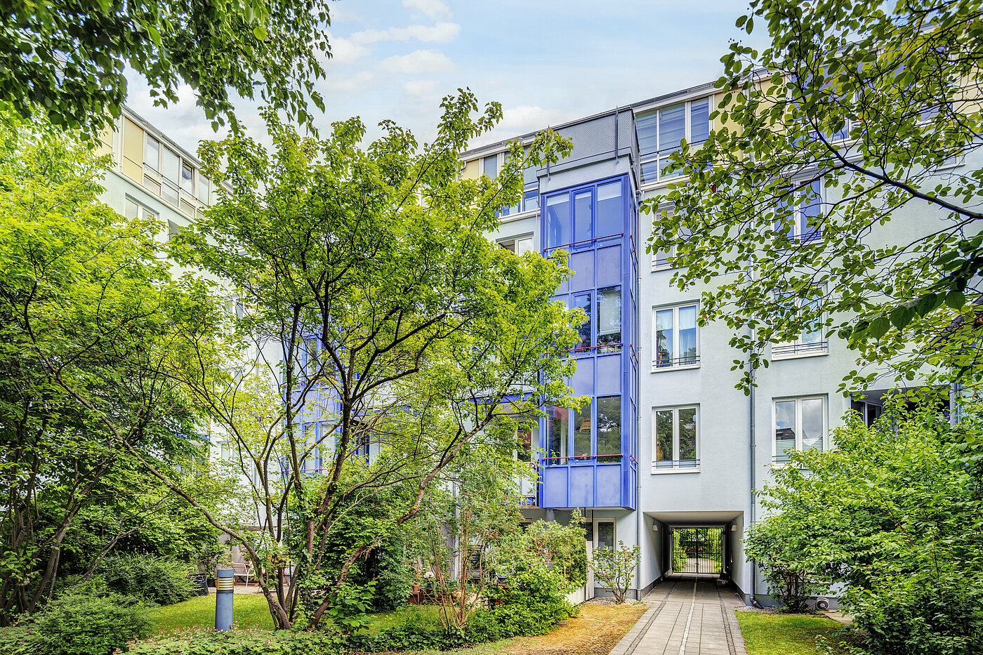Lapos a  címen 2 Szobák | München-Neuhausen | 70440 | Außenansicht