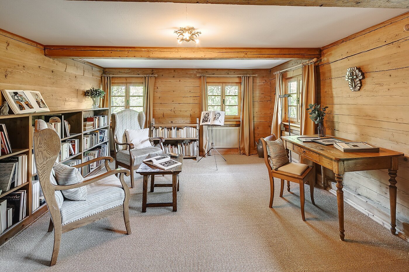 Lapos a  címen 11 Szobák | Gmund/Dürnbach | 2107ML1 | Bibliothek