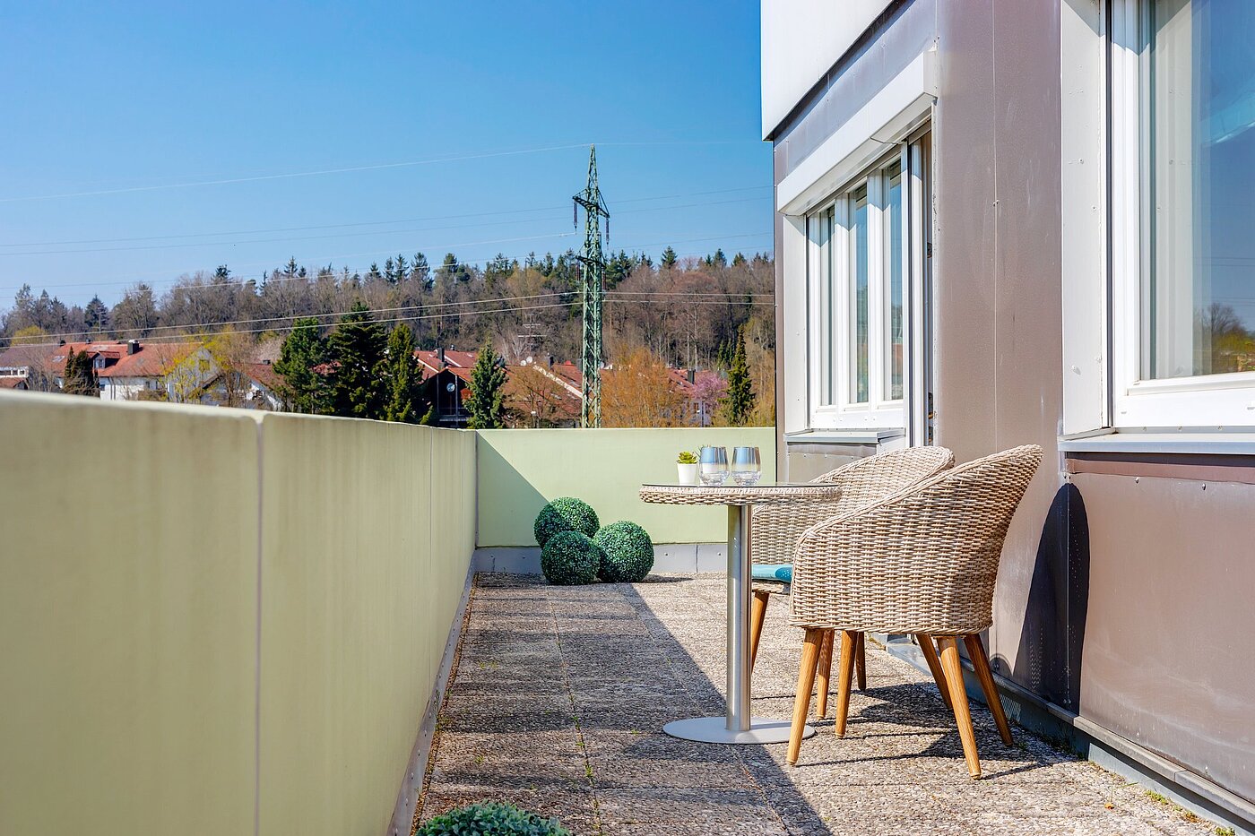 플랫 와 함께 4 객실 | Freising | 2003ML7 | Umlaufende Terrasse