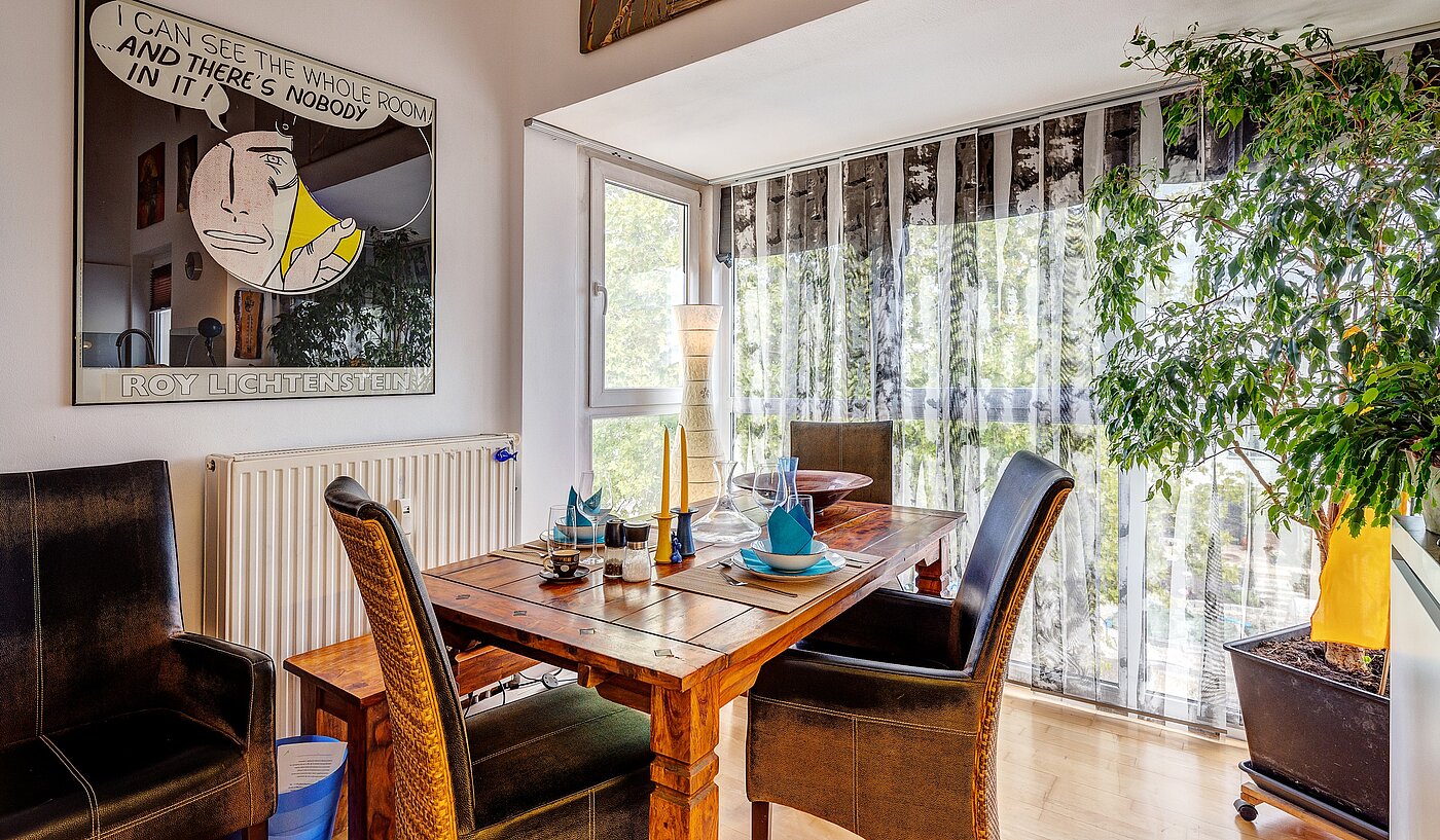 Flad med 2.5 Værelser | Eching | 70100 | Separierter Essbereich