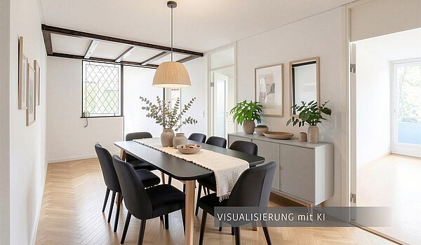 Επίπεδη με 3.5 Δωμάτια | München-Bogenhausen | 703052 | Visualisierung mit KI