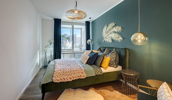 Lapos a  címen 3 Szobák | München-Sendling | 70167 | ...mit großem Bett...