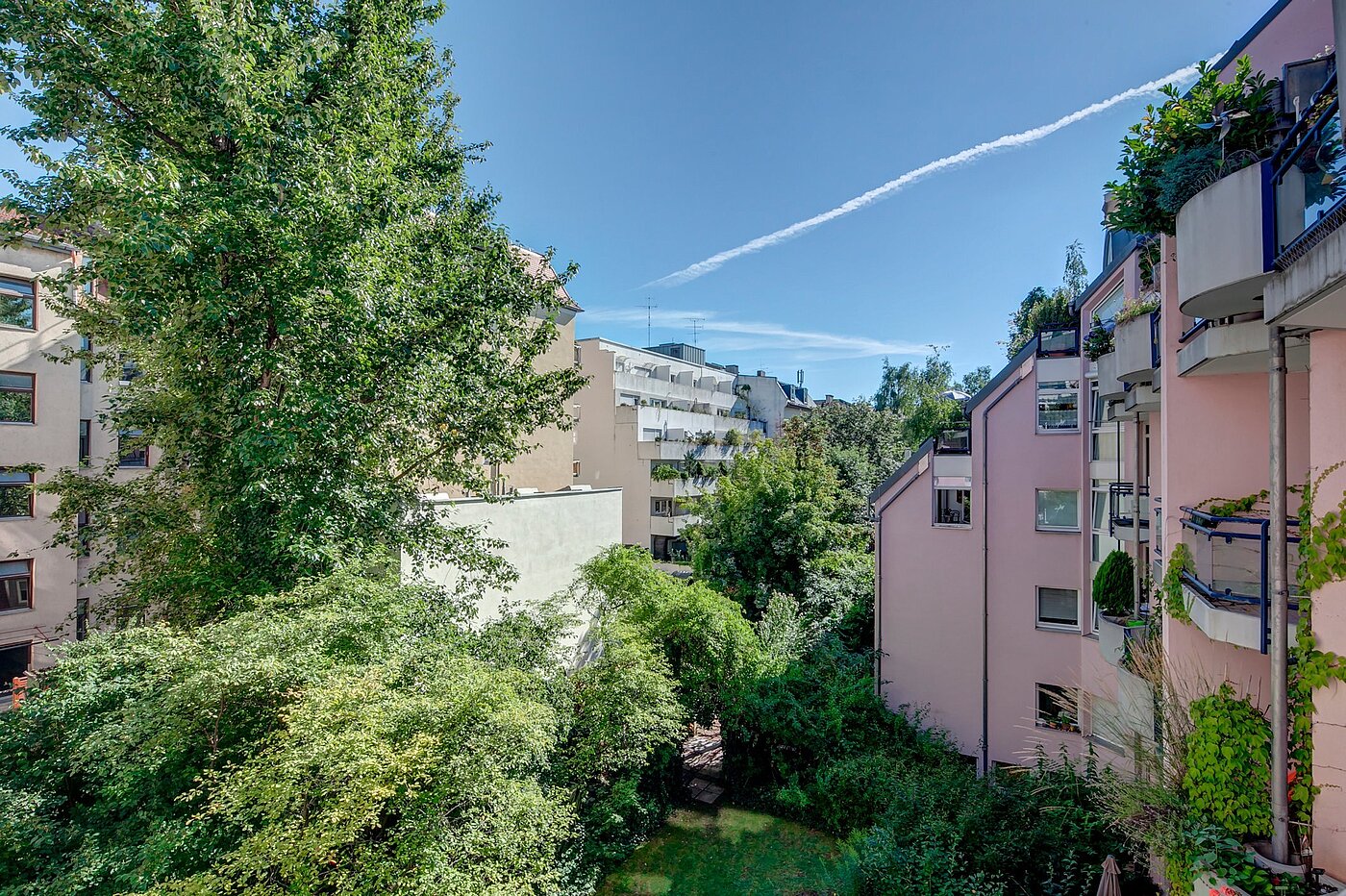 Flad med 2 Værelser | München-Nymphenburg | 1809ML2 | mit grüner Aussicht