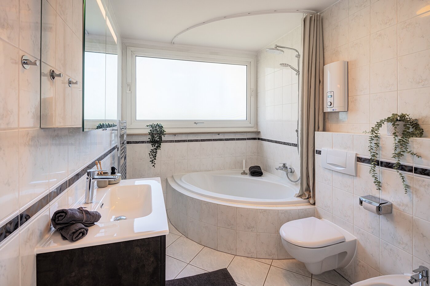 Terrassenwohnung med 3.5 Værelser | München-Berg am Laim | 70451 | Badezimmer